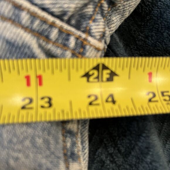 Levis Trucker Jacket Mens Size M Light Wash Distressed Denim Blanket Lined Vtg - Picture 16 of 16